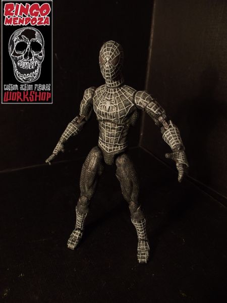 Spiderman 3 Black Suit (Spider-Man - Movie) Custom Action Figure
