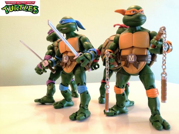 Classic Cartoon Teenage Mutant Ninja Turtles -Custom Repaint (Teenage ...