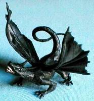 Black Dragon (Wizardry) Custom Miniature / Figurine