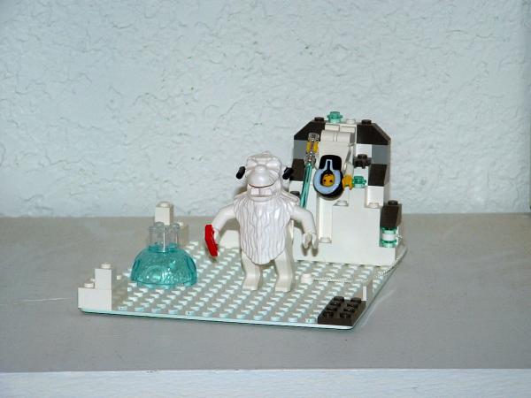 Lego Wampa Cave (Star Wars) Custom Miniature / Figurine
