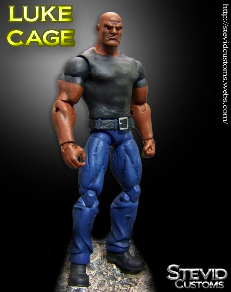 Luke Cage (Marvel Legends) Custom Action Figure