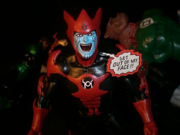 Red Lantern Razer (Green Lantern) Custom Action Figure