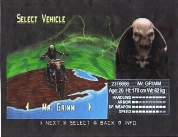 Mr. Grimm and Mr. Grimm (Twisted Metal) Custom Action Figure