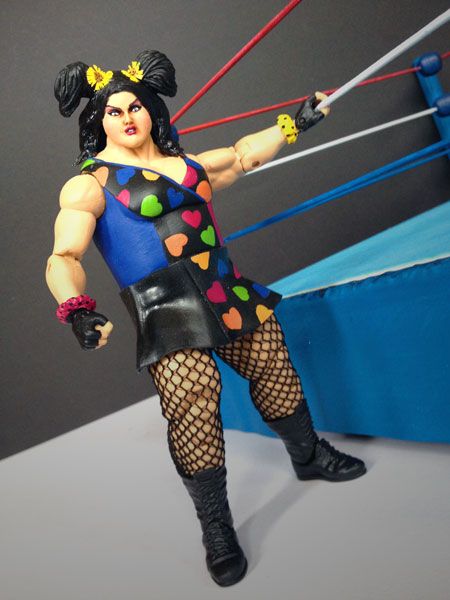 Bertha Faye Wrestling Custom Action Figure