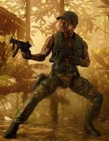Agent George Dillon (Predator) Custom Action Figure