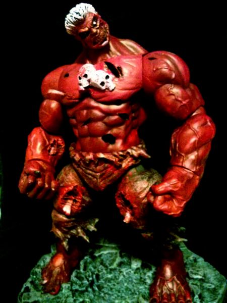 Zombie Red Hulk (Marvel Legends) Custom Action Figure
