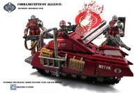 Cobra/Decepticon Alliance Bludgeon Armadillo Tank (Transformers) Custom Action Figure
