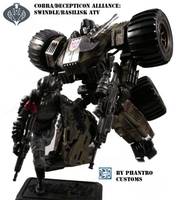 Cobra/Decepticon Alliance: Swindle ATV (Transformers) Custom Action Figure