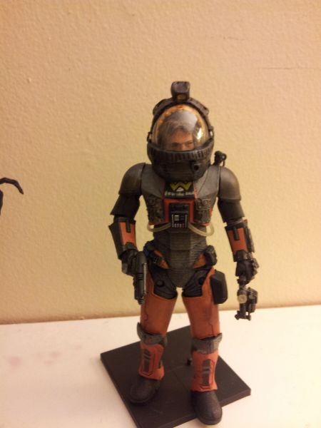 Nostromo Crewman Kane ( in Space Suit) (Aliens) Custom Action Figure