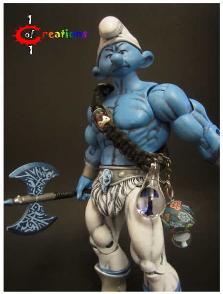 He-Smurf (Masters of the Universe) Custom Action Figure