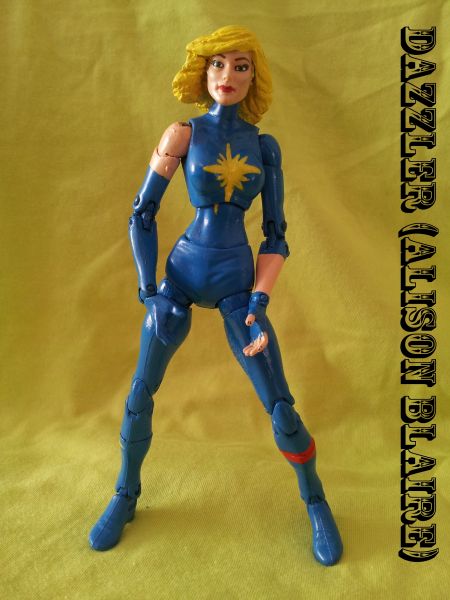 Dazzler (marvel Legends) Custom Action Figure