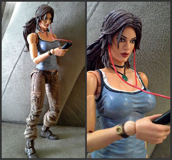 Kai Lara Croft - Pre Dragon's Triangle (Tomb Raider) Custom Action Figure