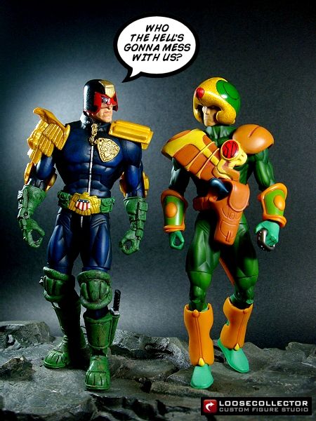 Johnny Alpha : Strontium Dog (2000 AD) Custom Action Figure