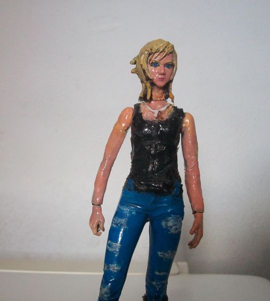 Custom Figurine Aya Brea - Parasite Eve 1 (Parasite Eve) Custom Miniature /  Figurine