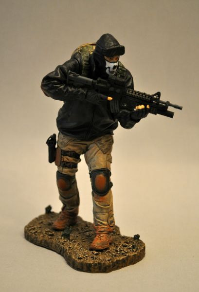 1/12 Custom Lieutenant Simon Riley Ghost Call Of Duty Head Sculpt