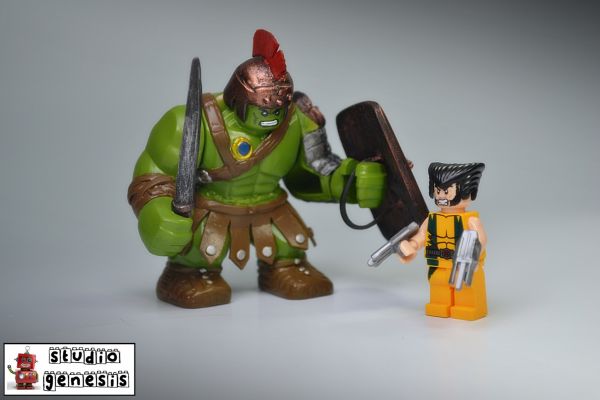 Planet Hulk Gladiator Version (Lego) Custom Action Figure