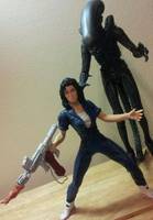 Lt. Ellen Ripley (Alien Version) (Aliens) Custom Action Figure