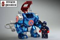 Captain America's Hulkbuster Armor (Lego) Custom Action Figure