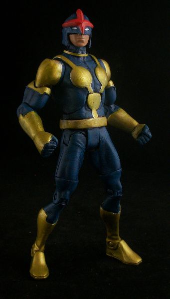 Nova  Sam Alexander (marvel Legends) Custom Action Figure