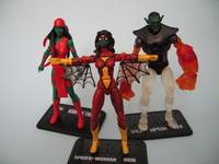 Skrull Invasion - Kl'rt, Veranke, Siri (Marvel Universe) Custom Action Figure