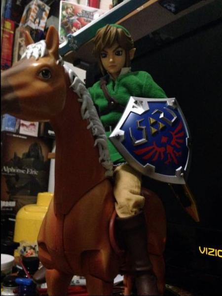 link on epona figure