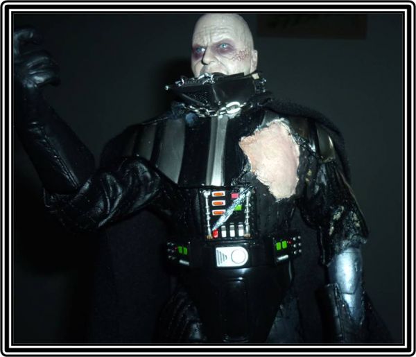 Darth Vader Battle-Damaged (TFU) (Star Wars) Custom Action Figure