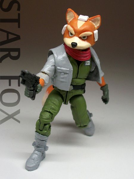 Fox Mccloud (Nintendo) Custom Action Figure