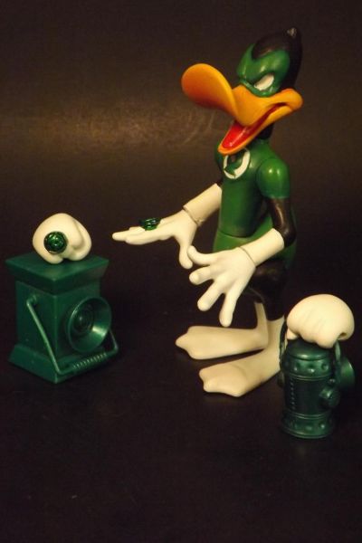 Green Lantern Daffy and Philowog (DC Universe) Custom Action Figure
