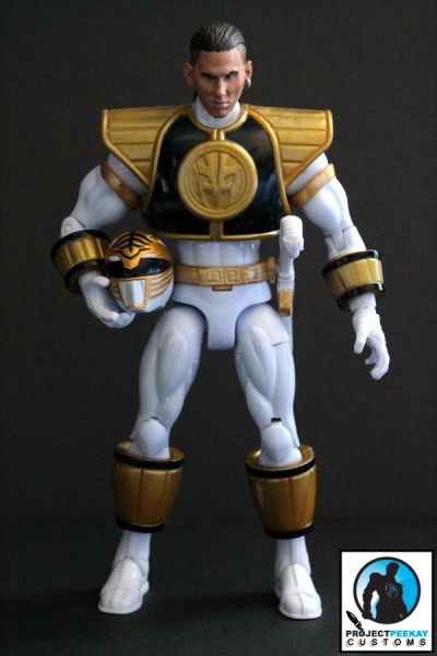 Tommy Oliver White Ranger (Power Rangers) Custom Action Figure