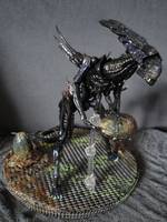 Aliens - Alien Queen Diorama (Revoltech) Custom Diorama / Playset