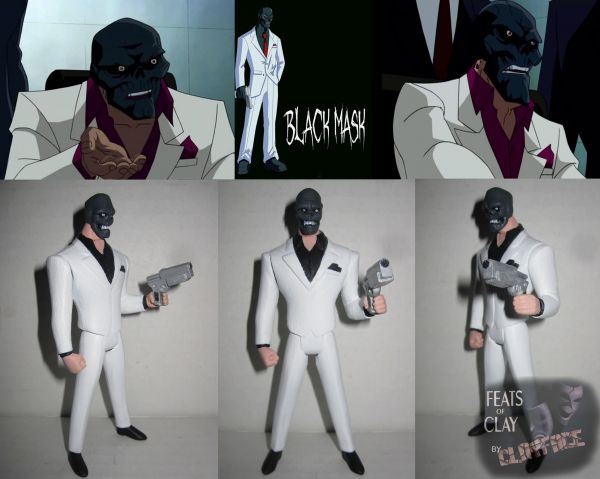Black Mask (Batman Animated) Custom Action Figure