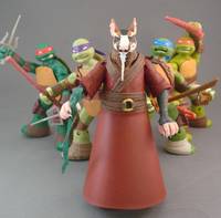 Ustom SPLINTER Teenage Mutant Ninja Turtles Figure TMNT Nickelodeon NECA (Teenage Mutant Ninja Turtles) Custom Action Figure