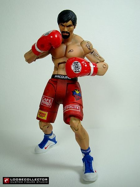 Manny PACMAN Pacquiao (Boxing) Custom Action Figure
