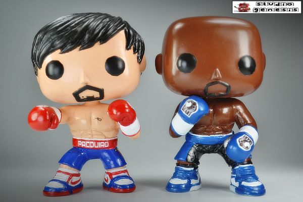 Centraliseren binden woestenij Manny Pacman Pacquiao Vs Floyd Mayweather Funko Pop Vinyl Figure (Boxing)  Custom Action Figure