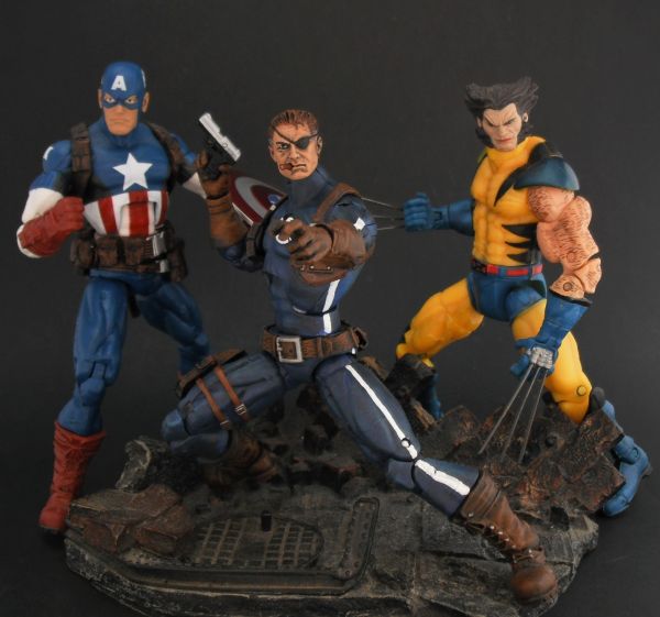 Nick Fury (Classic) (Marvel Legends) Custom Action Figure