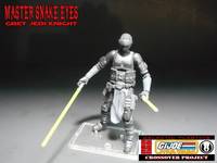 Master Snake Eyes - Grey Jedi Knight (Crossover) Custom Action Figure