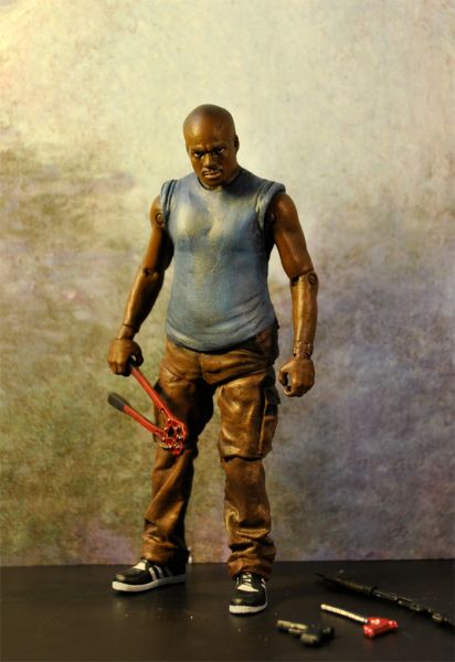 T-Dog from (Walking Dead) Custom Action Figure