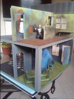 Two-Story Apartment (Original) Custom Diorama / Playset