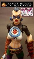 Tank-Girl (V-3) (Tank-Girl) Custom Action Figure