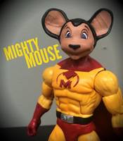Mighty Mouse (Mighty Mouse) Custom Action Figure