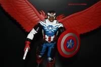 marvel select captain america falcon