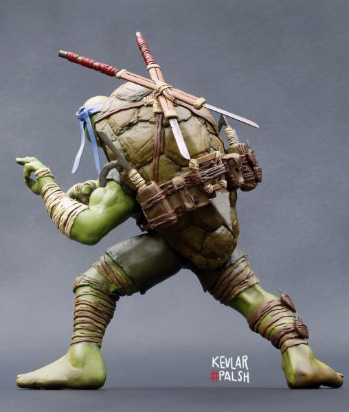 Lethal Leonardo (Teenage Mutant Ninja Turtles) Custom Statue / Bust