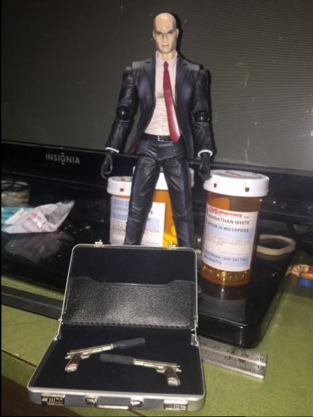 Hitman Agent 47 Custom Silverballers Custom Suitcase Hitman Custom Other