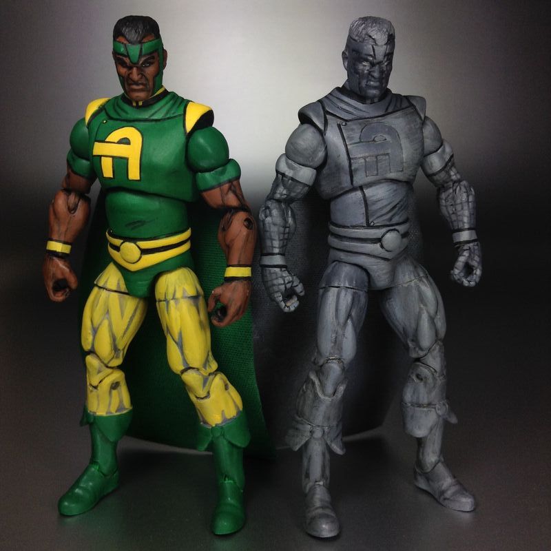 Amazing Man/Alernate (DC Infinite Heroes) Custom Action Figure