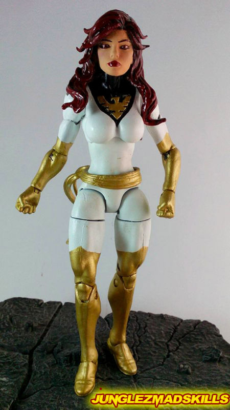 phoenix white suit (Marvel Legends) Custom Action Figure