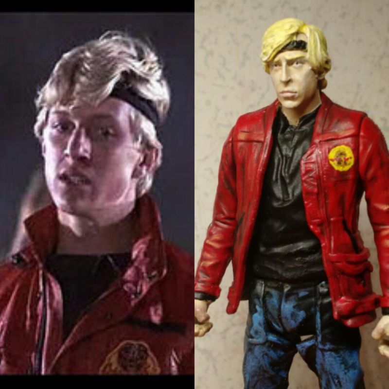 Zeemam Johnny Lawrence Red Karate Kid Cobra Kobra Kai Men m Faux