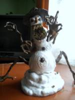 Mr Snowman (repaint) (Monsters) Custom Action Figure