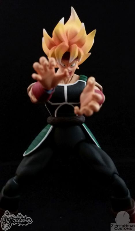 S.H. Figuarts Bardock SSJ V01 (Dragonball Z) Custom Action Figure