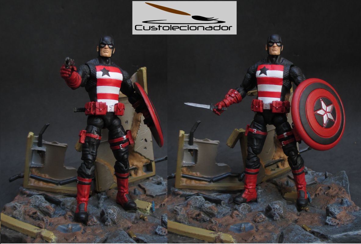 U.S. Agent 2.0 (Marvel Universe) Custom Action Figure