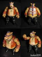 Teenage Mutant Ninja Turtles Out of the Shadows Movie Bebop (Teenage Mutant Ninja Turtles) Custom Action Figure